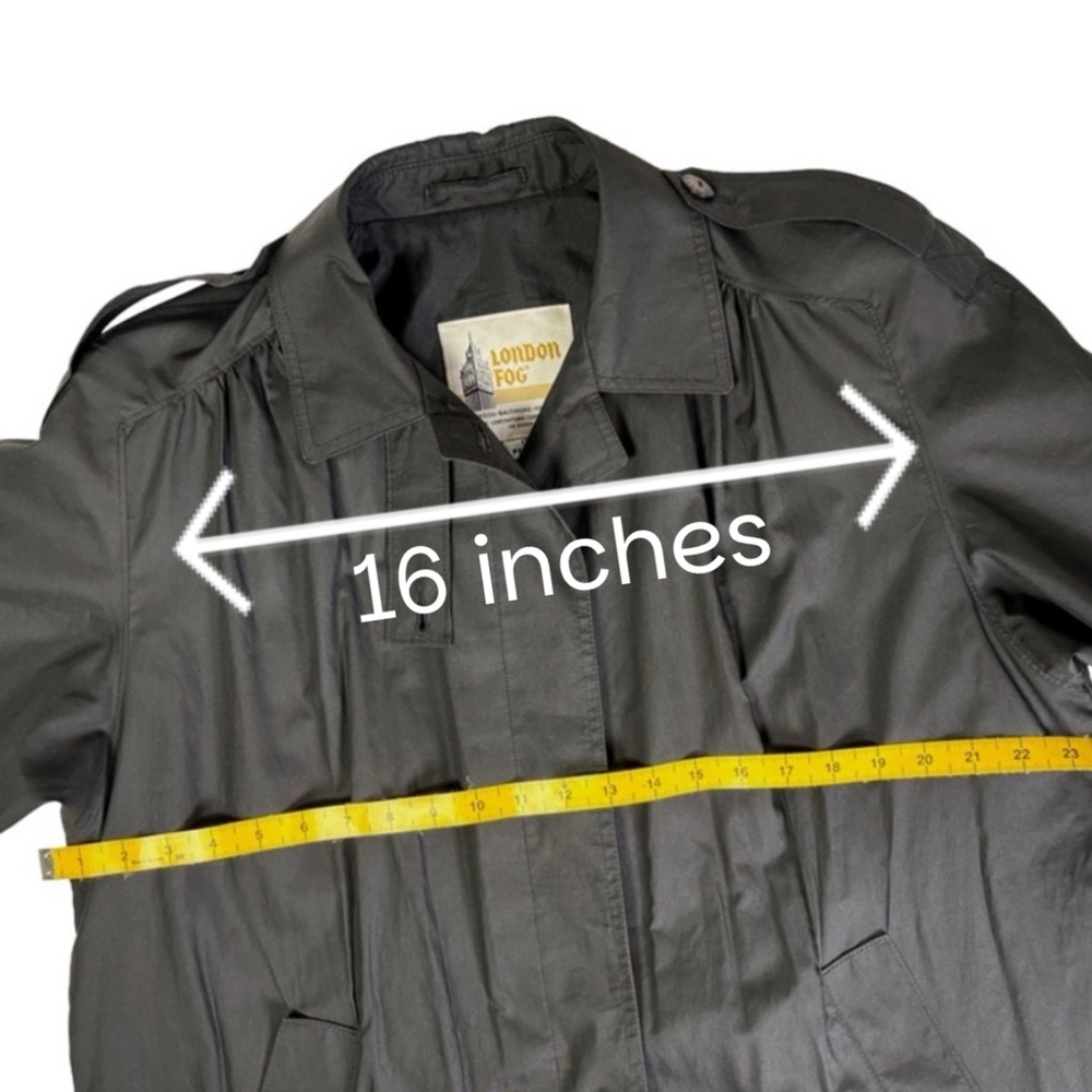 London Fog Trench Coat - Picture 16 of 16
